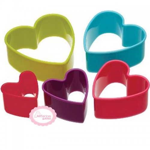 Conjunto Cortadores Corações